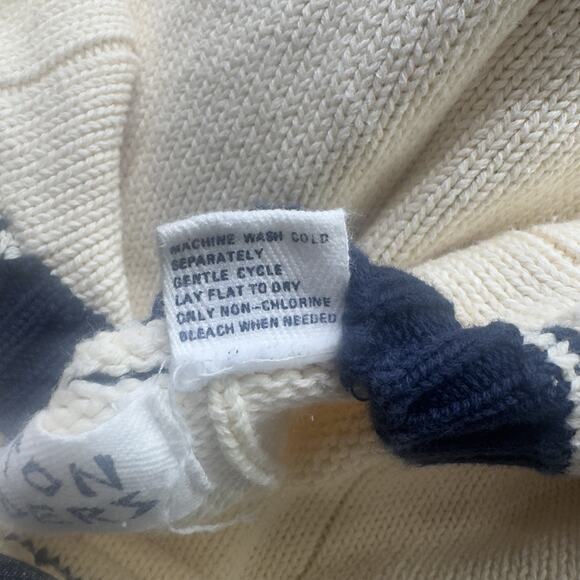 VTG Cotton Traders Men Knit V-Neck Pullover Sweater Size XL T Academia Old Money - Picture 7 of 9